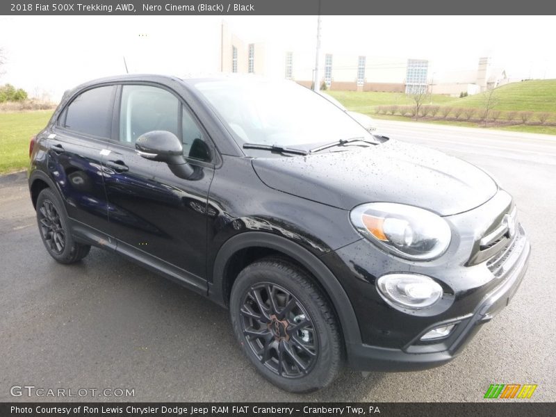 Nero Cinema (Black) / Black 2018 Fiat 500X Trekking AWD
