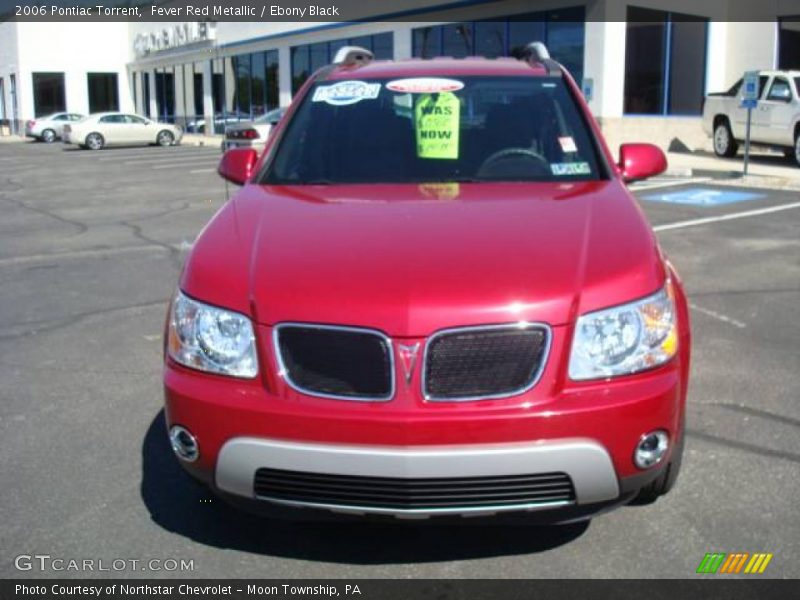 Fever Red Metallic / Ebony Black 2006 Pontiac Torrent