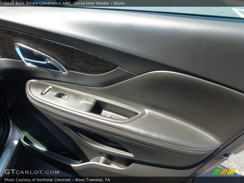 Cocoa Silver Metallic / Ebony 2015 Buick Encore Convenience AWD