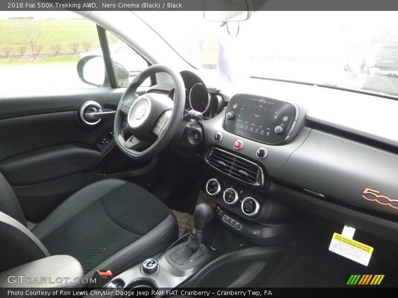 Nero Cinema (Black) / Black 2018 Fiat 500X Trekking AWD