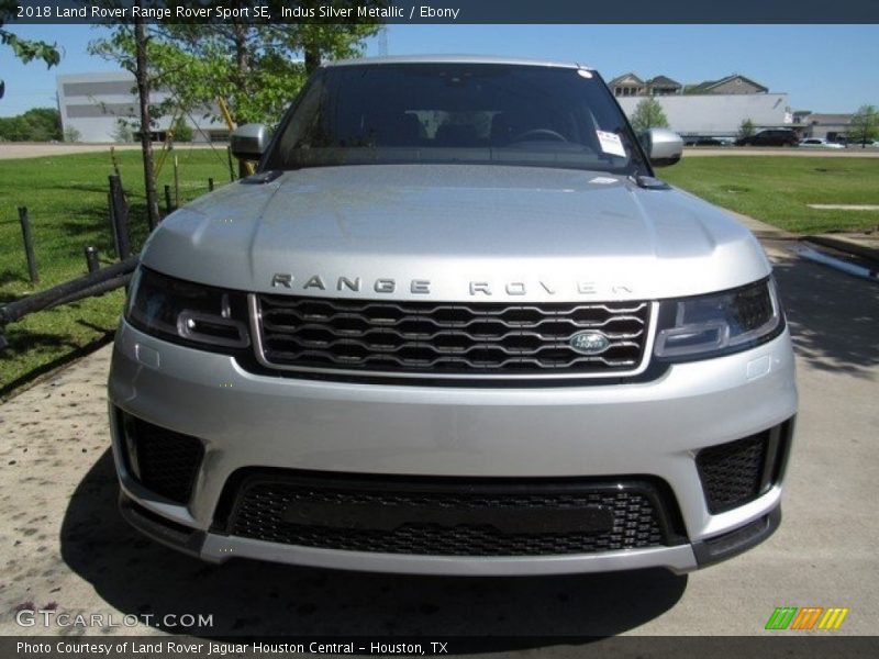 Indus Silver Metallic / Ebony 2018 Land Rover Range Rover Sport SE