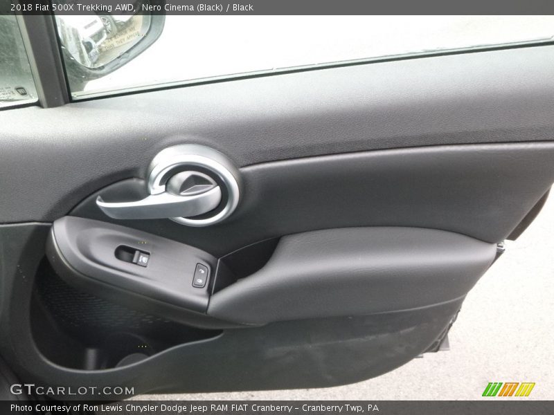 Nero Cinema (Black) / Black 2018 Fiat 500X Trekking AWD