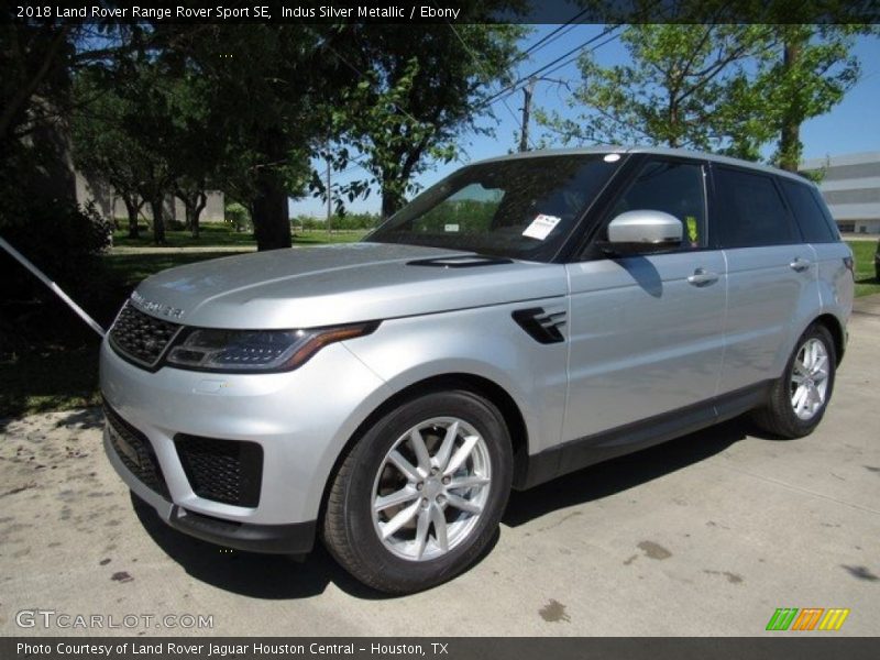 Indus Silver Metallic / Ebony 2018 Land Rover Range Rover Sport SE