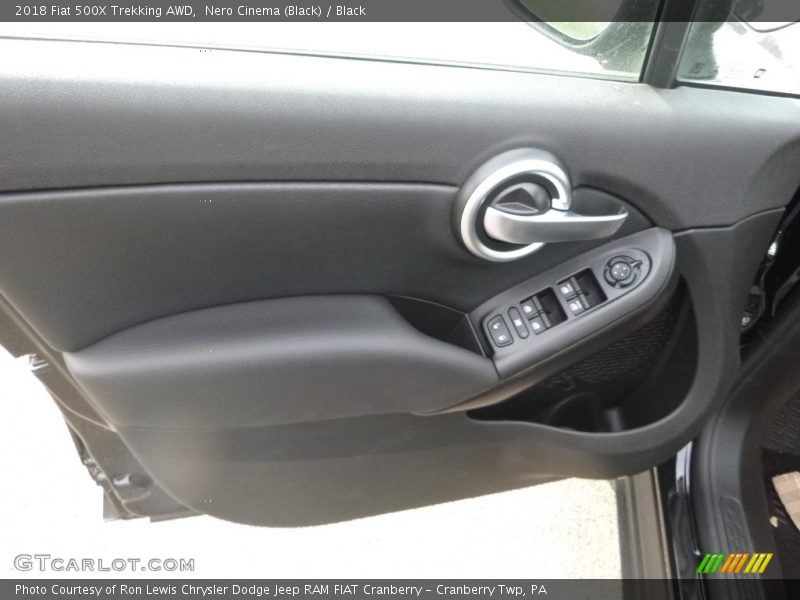 Nero Cinema (Black) / Black 2018 Fiat 500X Trekking AWD