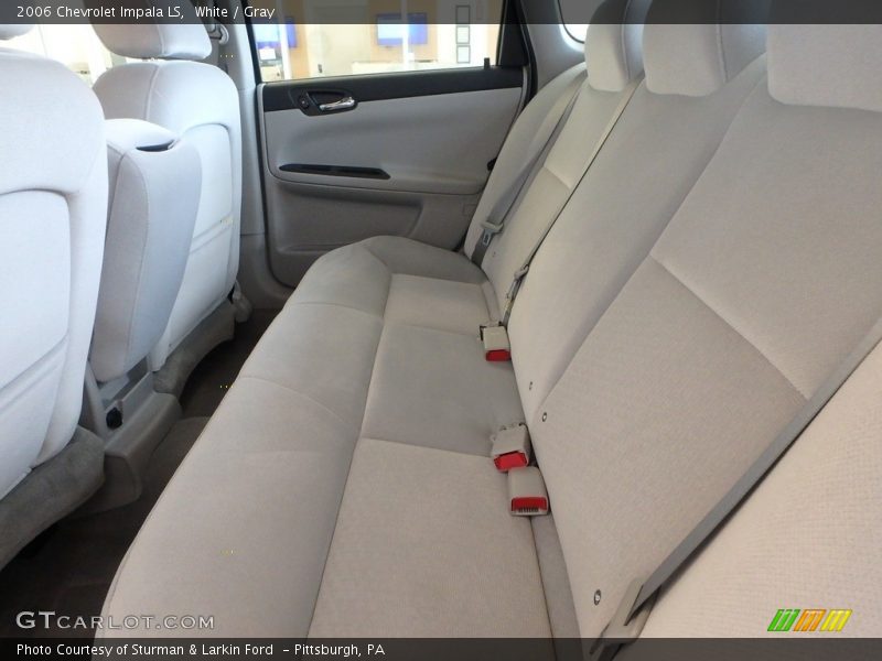White / Gray 2006 Chevrolet Impala LS