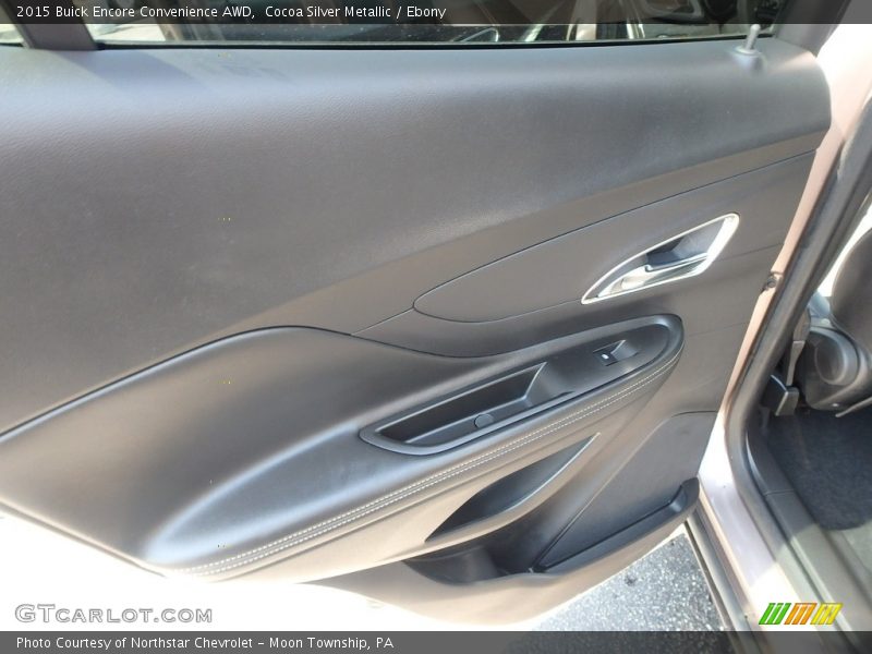 Cocoa Silver Metallic / Ebony 2015 Buick Encore Convenience AWD