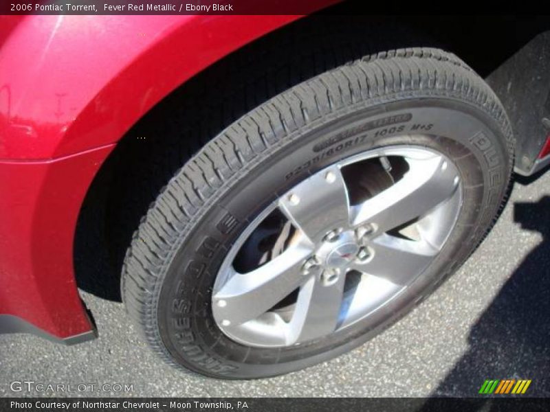 Fever Red Metallic / Ebony Black 2006 Pontiac Torrent