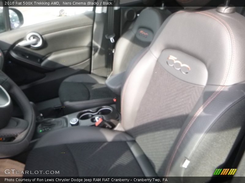 Nero Cinema (Black) / Black 2018 Fiat 500X Trekking AWD