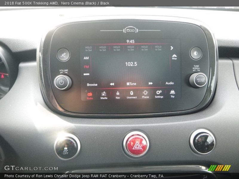 Nero Cinema (Black) / Black 2018 Fiat 500X Trekking AWD