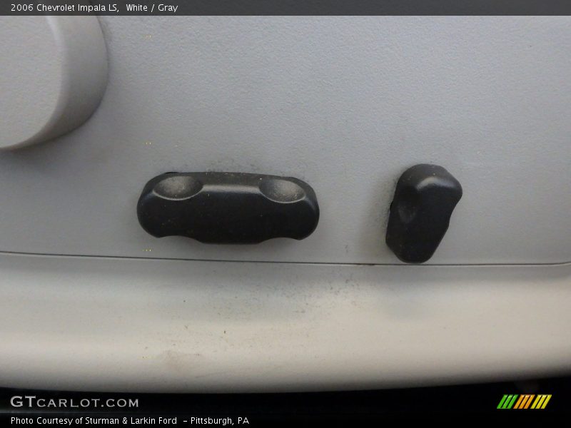 White / Gray 2006 Chevrolet Impala LS