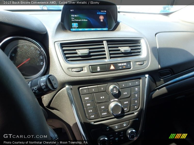 Cocoa Silver Metallic / Ebony 2015 Buick Encore Convenience AWD
