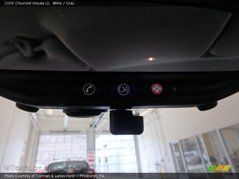White / Gray 2006 Chevrolet Impala LS