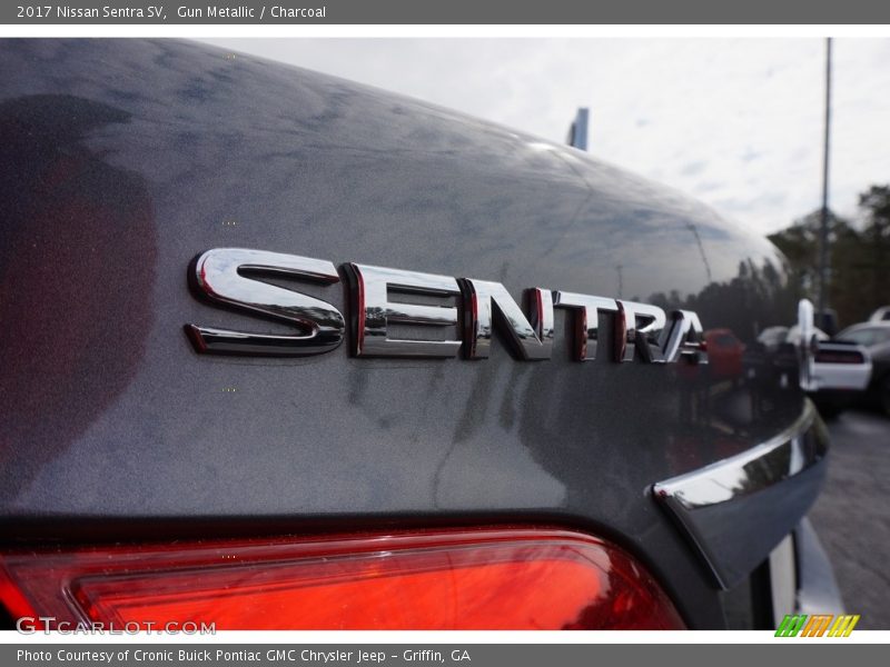 Gun Metallic / Charcoal 2017 Nissan Sentra SV