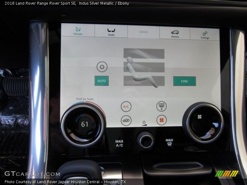 Indus Silver Metallic / Ebony 2018 Land Rover Range Rover Sport SE