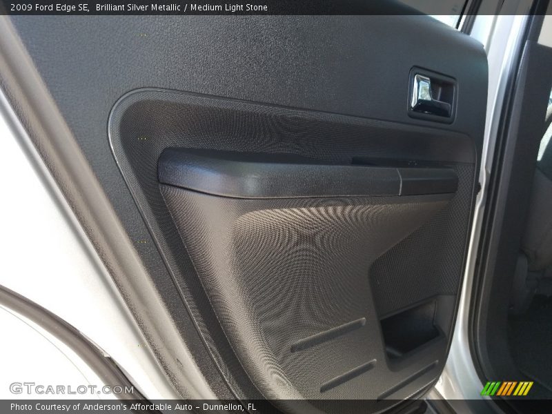 Brilliant Silver Metallic / Medium Light Stone 2009 Ford Edge SE