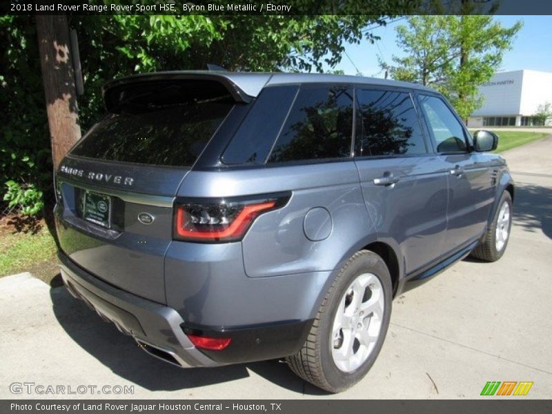 Byron Blue Metallic / Ebony 2018 Land Rover Range Rover Sport HSE