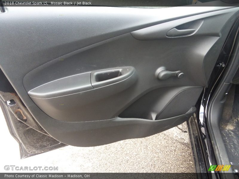 Mosaic Black / Jet Black 2018 Chevrolet Spark LS