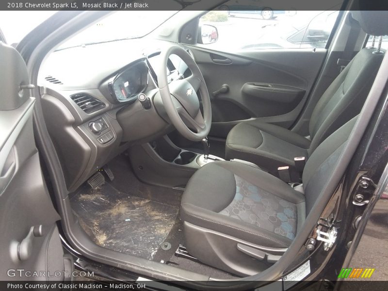 Mosaic Black / Jet Black 2018 Chevrolet Spark LS