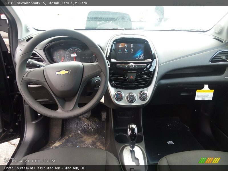 Mosaic Black / Jet Black 2018 Chevrolet Spark LS