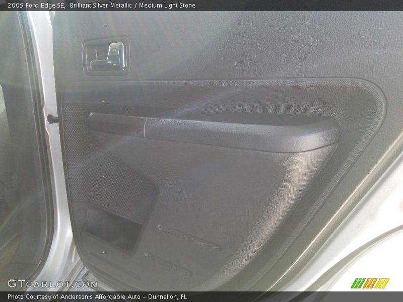 Brilliant Silver Metallic / Medium Light Stone 2009 Ford Edge SE