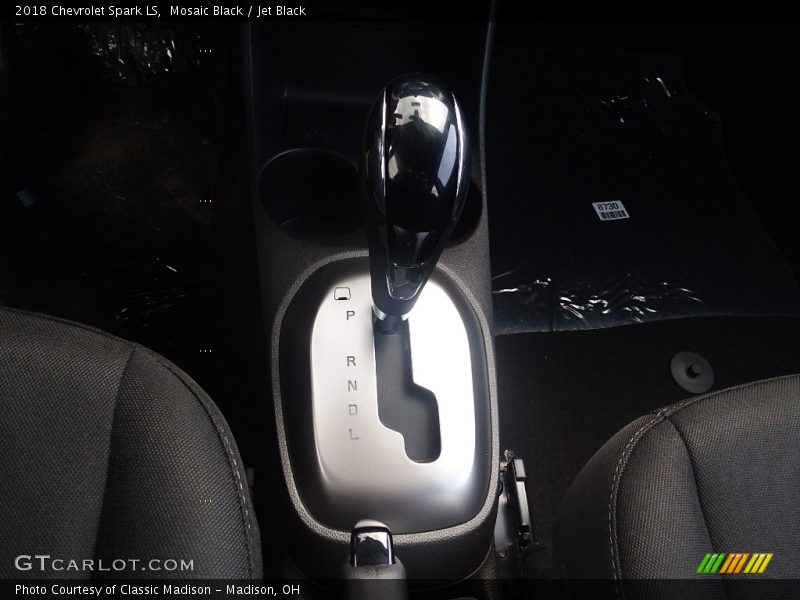 Mosaic Black / Jet Black 2018 Chevrolet Spark LS