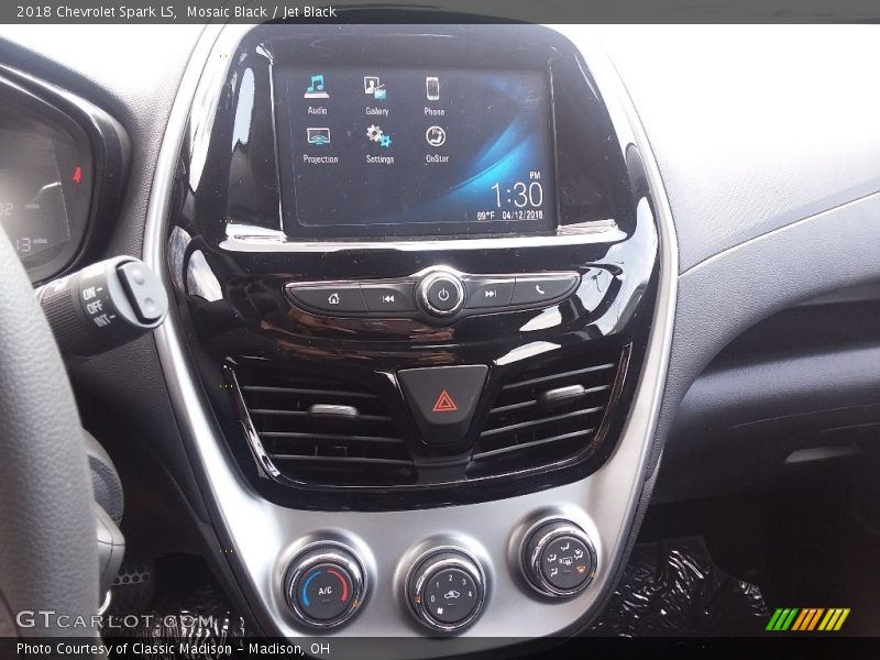 Mosaic Black / Jet Black 2018 Chevrolet Spark LS