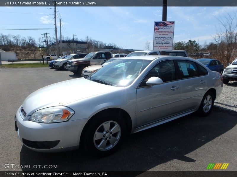 Silver Ice Metallic / Ebony 2010 Chevrolet Impala LT