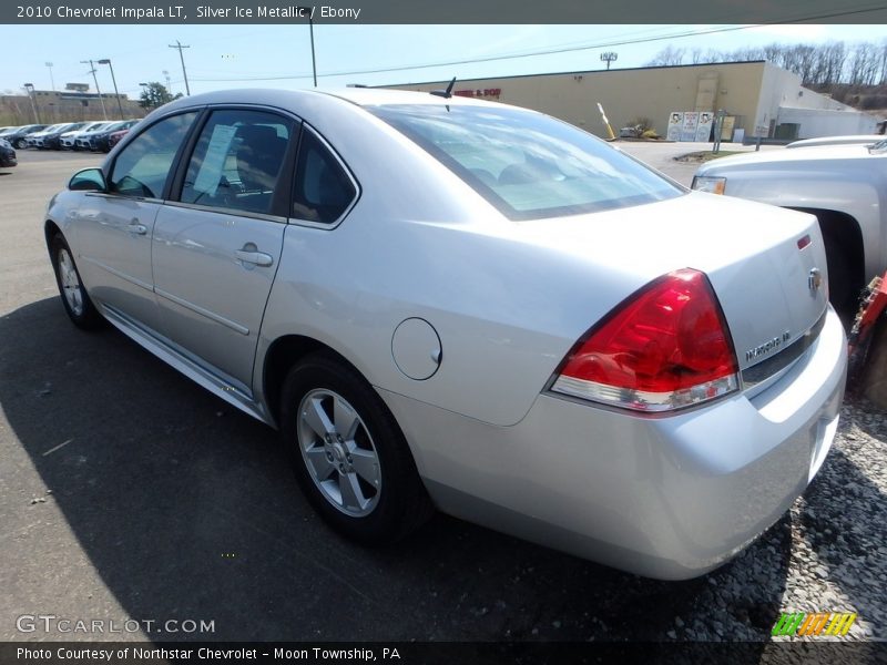 Silver Ice Metallic / Ebony 2010 Chevrolet Impala LT