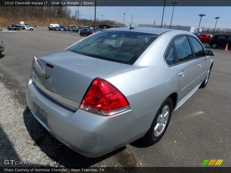Silver Ice Metallic / Ebony 2010 Chevrolet Impala LT
