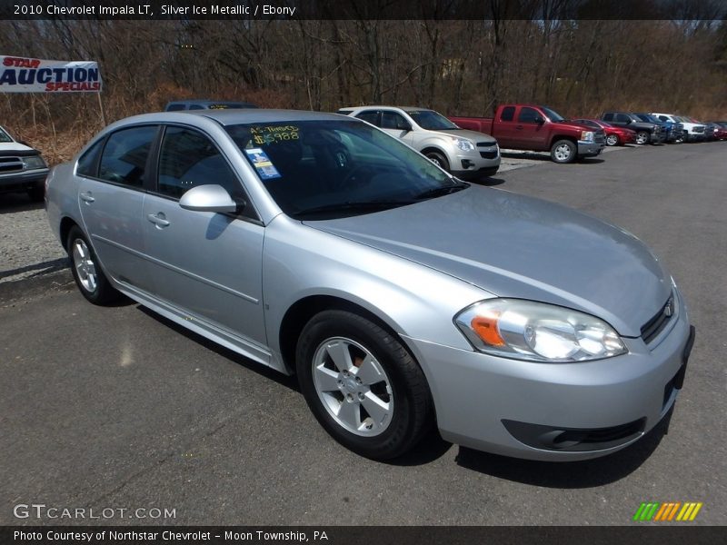 Silver Ice Metallic / Ebony 2010 Chevrolet Impala LT