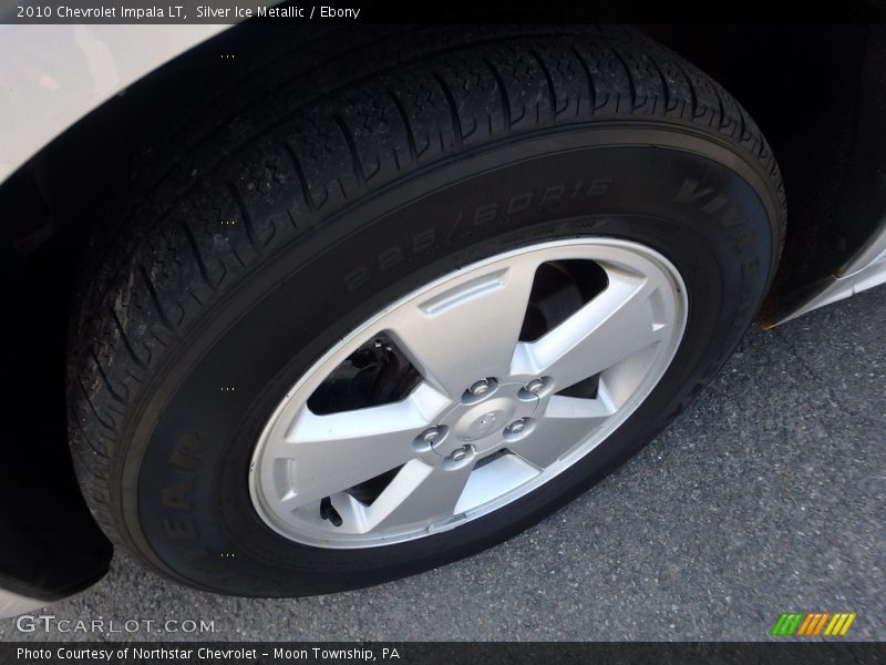 Silver Ice Metallic / Ebony 2010 Chevrolet Impala LT