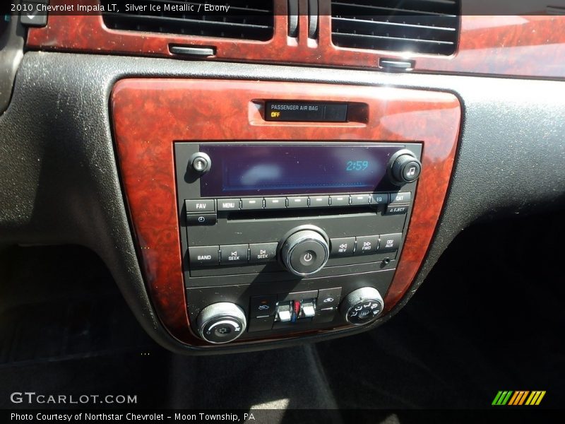 Silver Ice Metallic / Ebony 2010 Chevrolet Impala LT