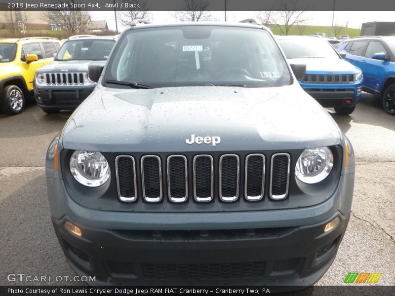 Anvil / Black 2018 Jeep Renegade Sport 4x4