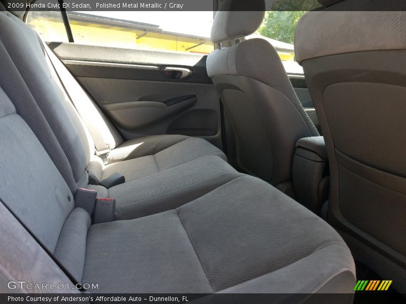 Polished Metal Metallic / Gray 2009 Honda Civic EX Sedan