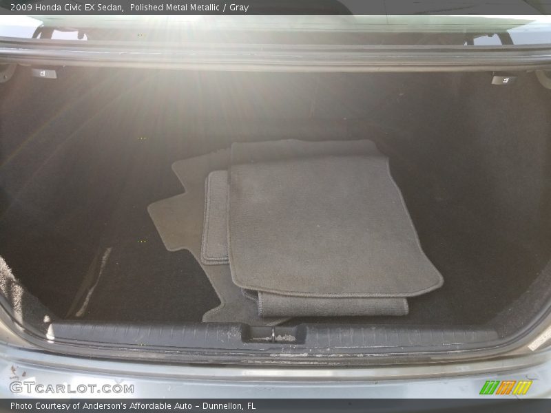 Polished Metal Metallic / Gray 2009 Honda Civic EX Sedan