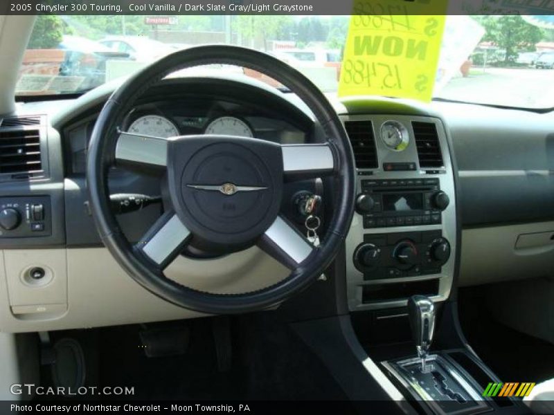 Cool Vanilla / Dark Slate Gray/Light Graystone 2005 Chrysler 300 Touring