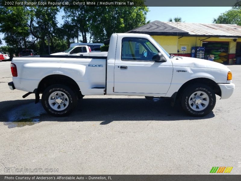 Oxford White / Medium Prairie Tan 2002 Ford Ranger Edge Regular Cab