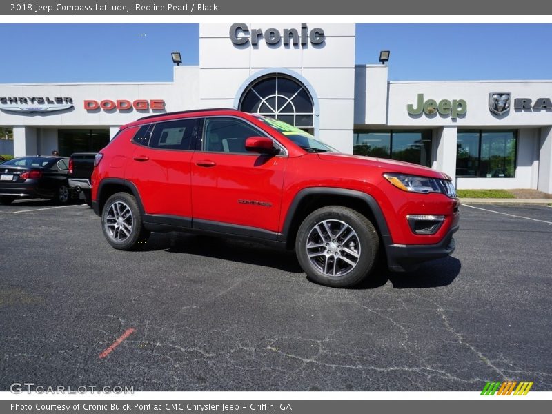 Redline Pearl / Black 2018 Jeep Compass Latitude