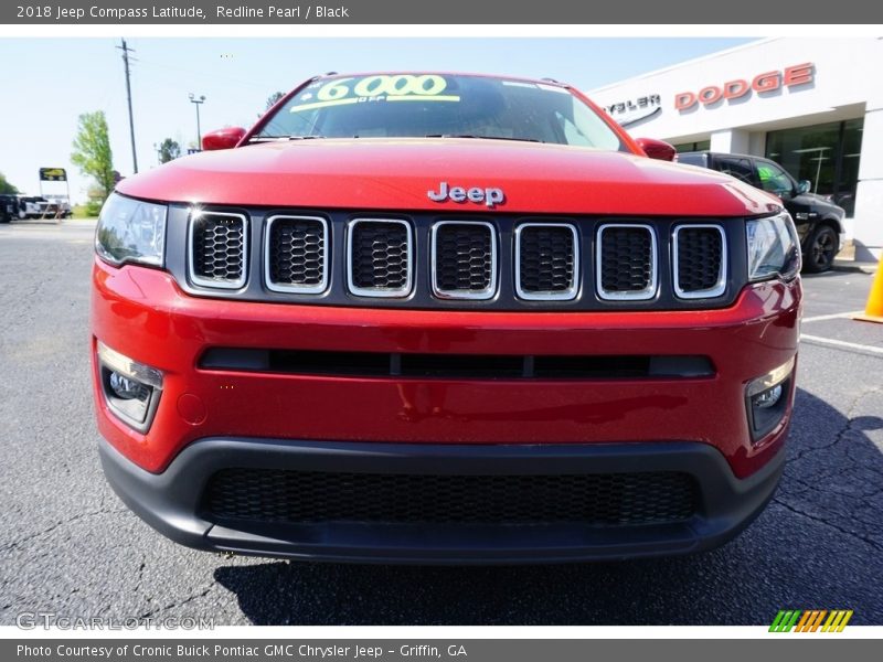 Redline Pearl / Black 2018 Jeep Compass Latitude