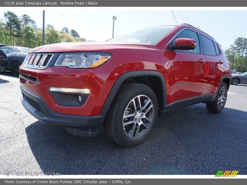 Redline Pearl / Black 2018 Jeep Compass Latitude