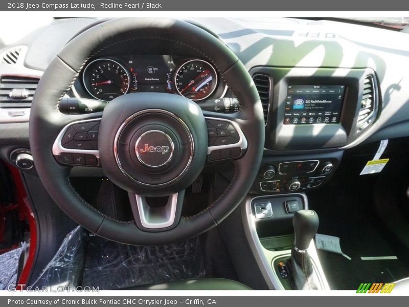 Redline Pearl / Black 2018 Jeep Compass Latitude
