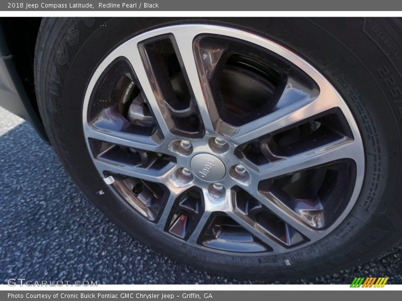 Redline Pearl / Black 2018 Jeep Compass Latitude