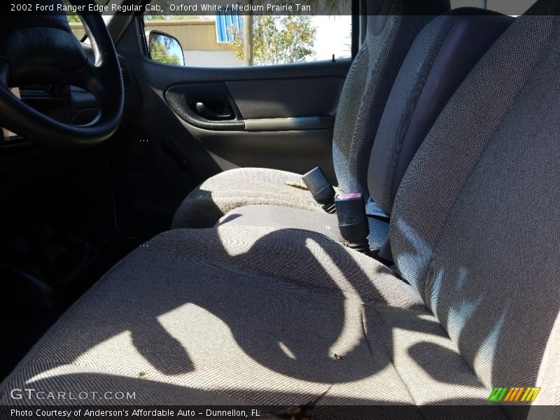 Oxford White / Medium Prairie Tan 2002 Ford Ranger Edge Regular Cab