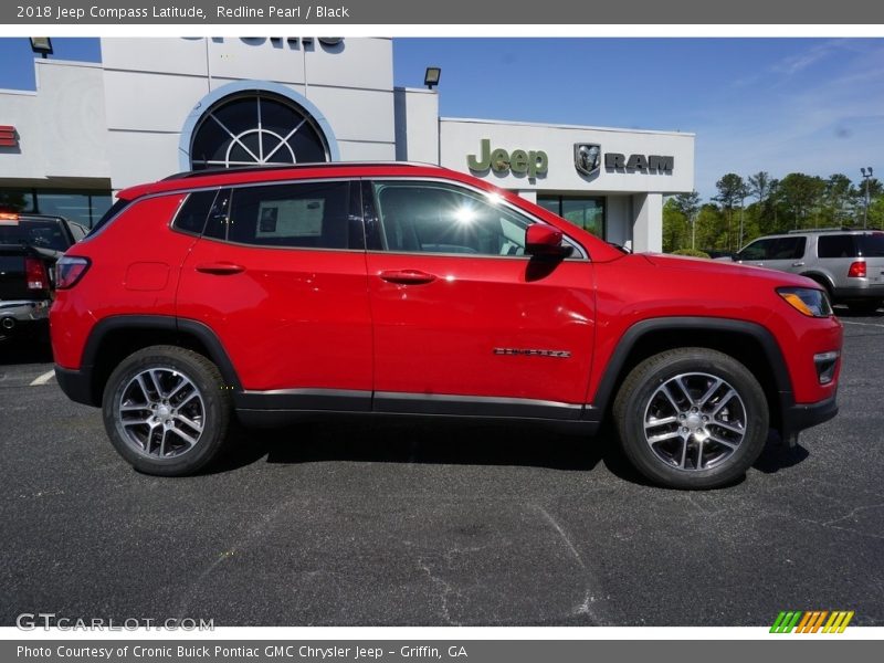 Redline Pearl / Black 2018 Jeep Compass Latitude