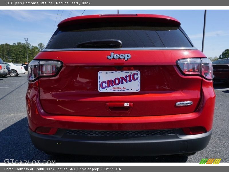 Redline Pearl / Black 2018 Jeep Compass Latitude