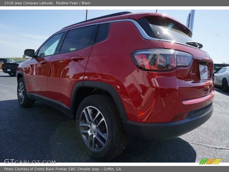 Redline Pearl / Black 2018 Jeep Compass Latitude