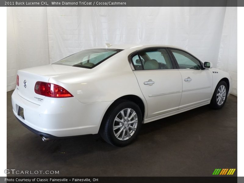 White Diamond TriCoat / Cocoa/Cashmere 2011 Buick Lucerne CXL