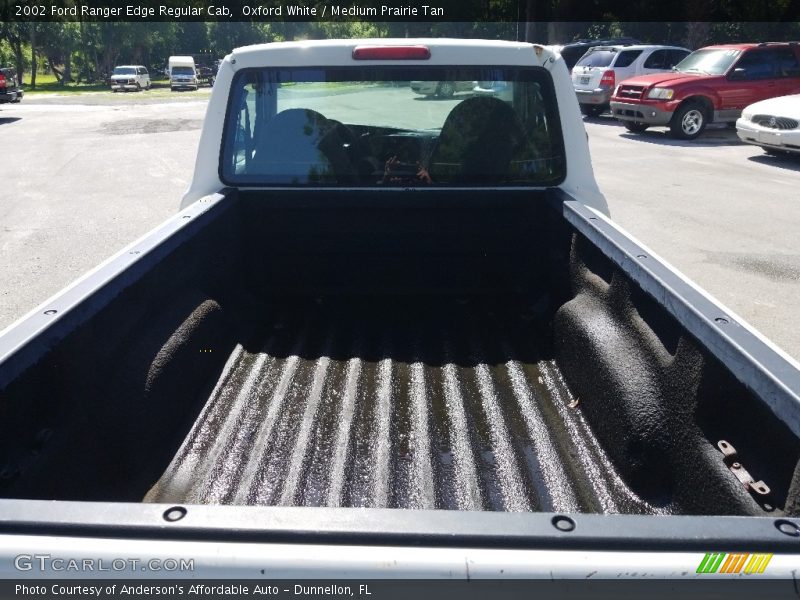 Oxford White / Medium Prairie Tan 2002 Ford Ranger Edge Regular Cab