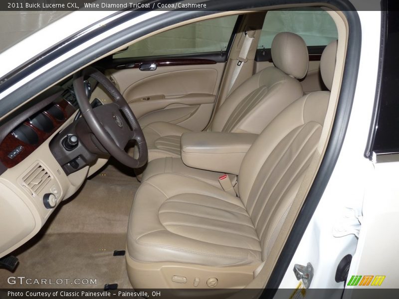 White Diamond TriCoat / Cocoa/Cashmere 2011 Buick Lucerne CXL