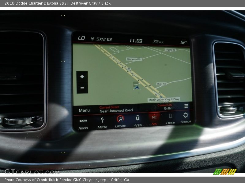 Destroyer Gray / Black 2018 Dodge Charger Daytona 392